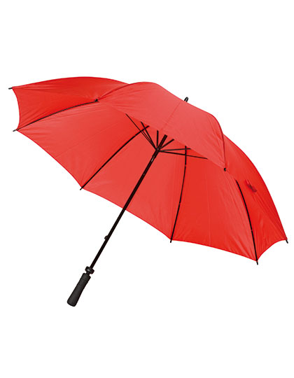 L-merch | Windproof Fibreglass Umbrella With Soft Handle - red, Ø cca 131 cm
