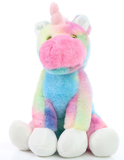 Mbw | MiniFeet® Plush Unicorn Lulu - multicolour, 25 cm