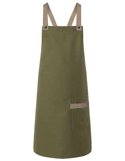 Karlowsky | Bib Apron Urban-Look With Cross Straps And Pocket