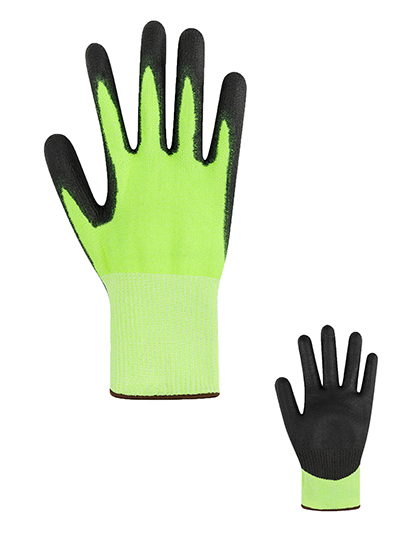 Korntex | Cut-Resistant Gloves Adana - yellow / black,