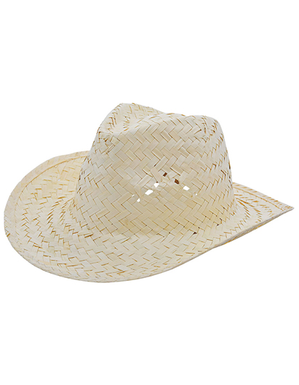 L-merch | Promo Straw Hat - natural, Univerzální