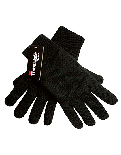 L-merch | Thinsulate Gloves - black,
