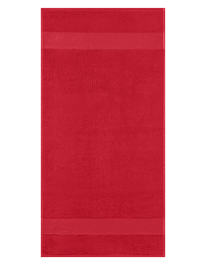 L-merch | Hand Towel - red, 100 x 50 cm