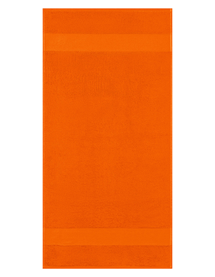 L-merch | Hand Towel - orange, 100 x 50 cm