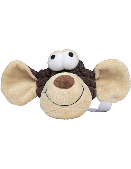 Mbw | MiniFeet® Dog Toy Knotted Animal Monkey - brown, Univerzální