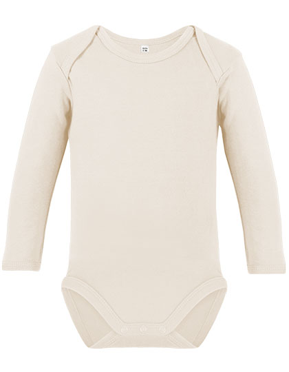 Link Kids Wear | Organic Baby Bodysuit LS Bailey 02 - natural,