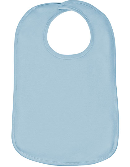 Link Kids Wear | Organic Baby Bib Olli 01 - powder blue, Univerzální