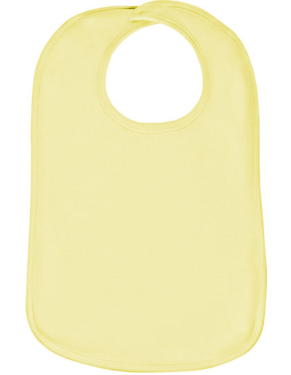 Link Kids Wear | Organic Baby Bib Olli 01 - pastel yellow, Univerzální