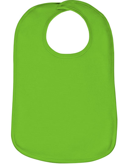 Link Kids Wear | Organic Baby Bib Olli 01 - apple green, Univerzální