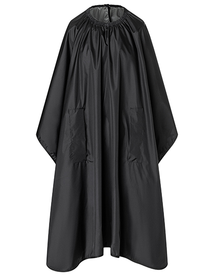Karlowsky | Waterproof Dye Cape With Hand Grips - black (cca pantone 419c), 130 x 150 cm