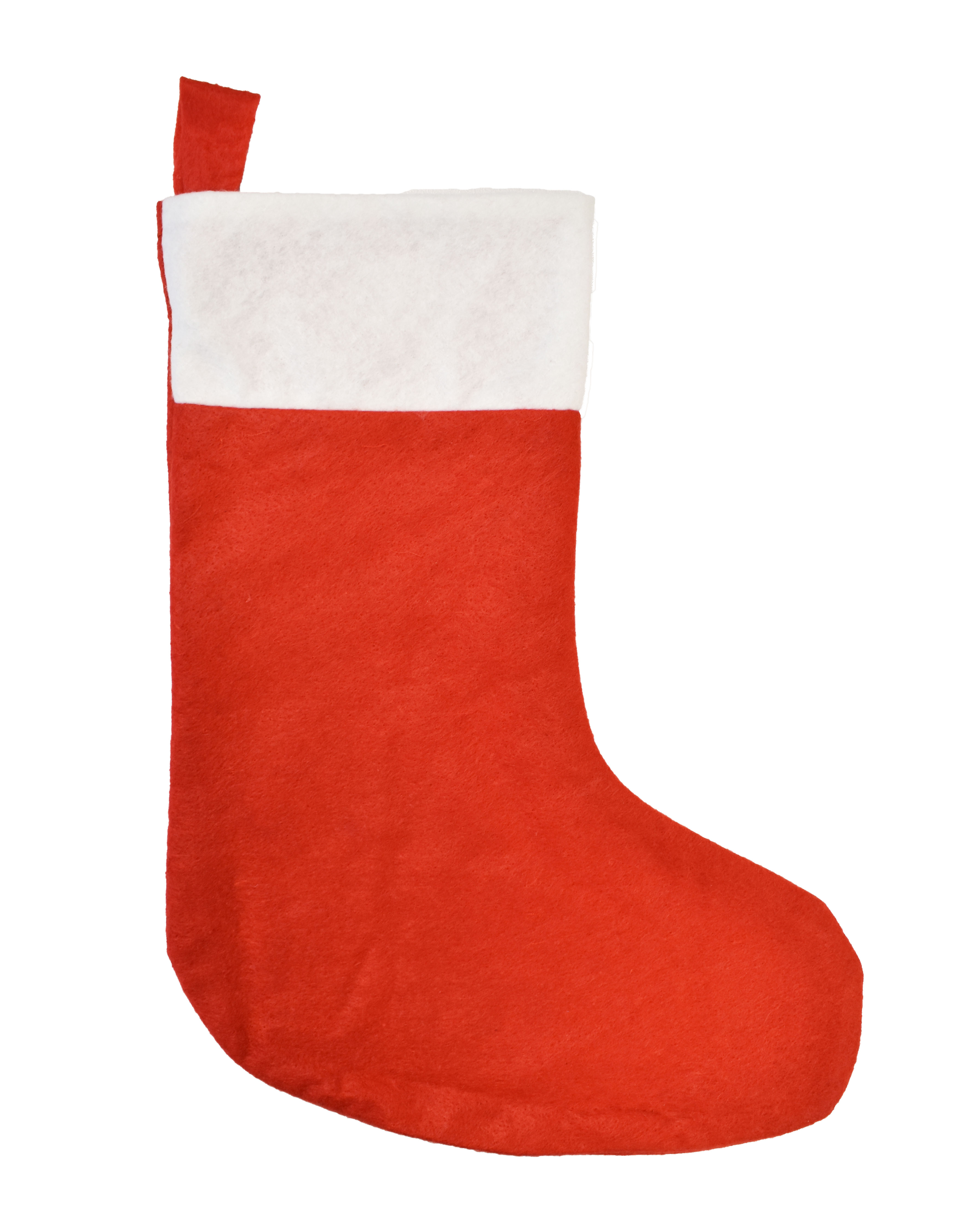 L-merch | Christmas Stocking - red / white, Univerzální