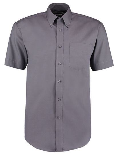 Kustom Kit | Men´s Classic Fit Premium Oxford Shirt KR - charcoal,