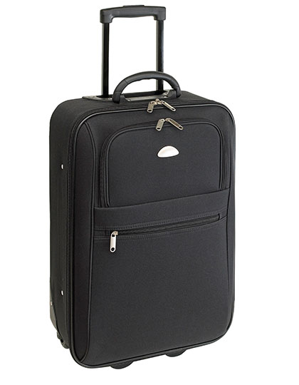 L-merch | Trolley-Bordcase Dublin - black, 50 x 35 x 20 cm