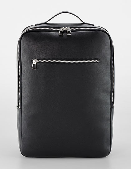 Quadra | Tailored Luxe Backpack - black, 28 x 30 x 12 cm