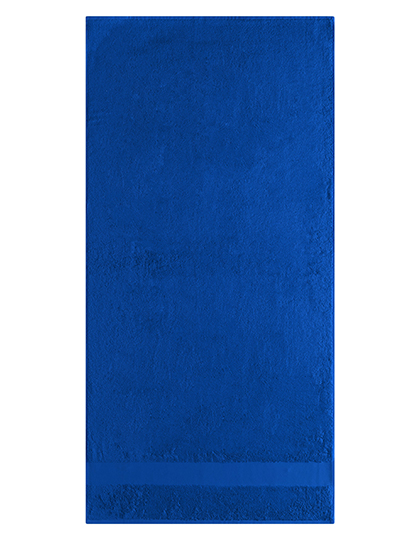 L-merch | First Class Shower Towel - royal blue, 140 x 70 cm
