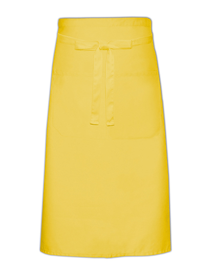 Link Kitchen Wear | Cook´s Apron With Pocket - yellow, 70 x 120 cm
