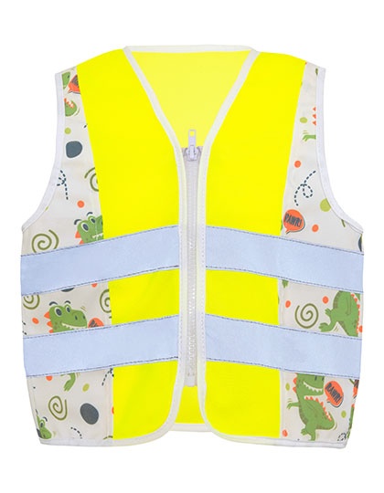 Korntex | Children´s Safety Vest Action Dinosaurs CO² Neutral