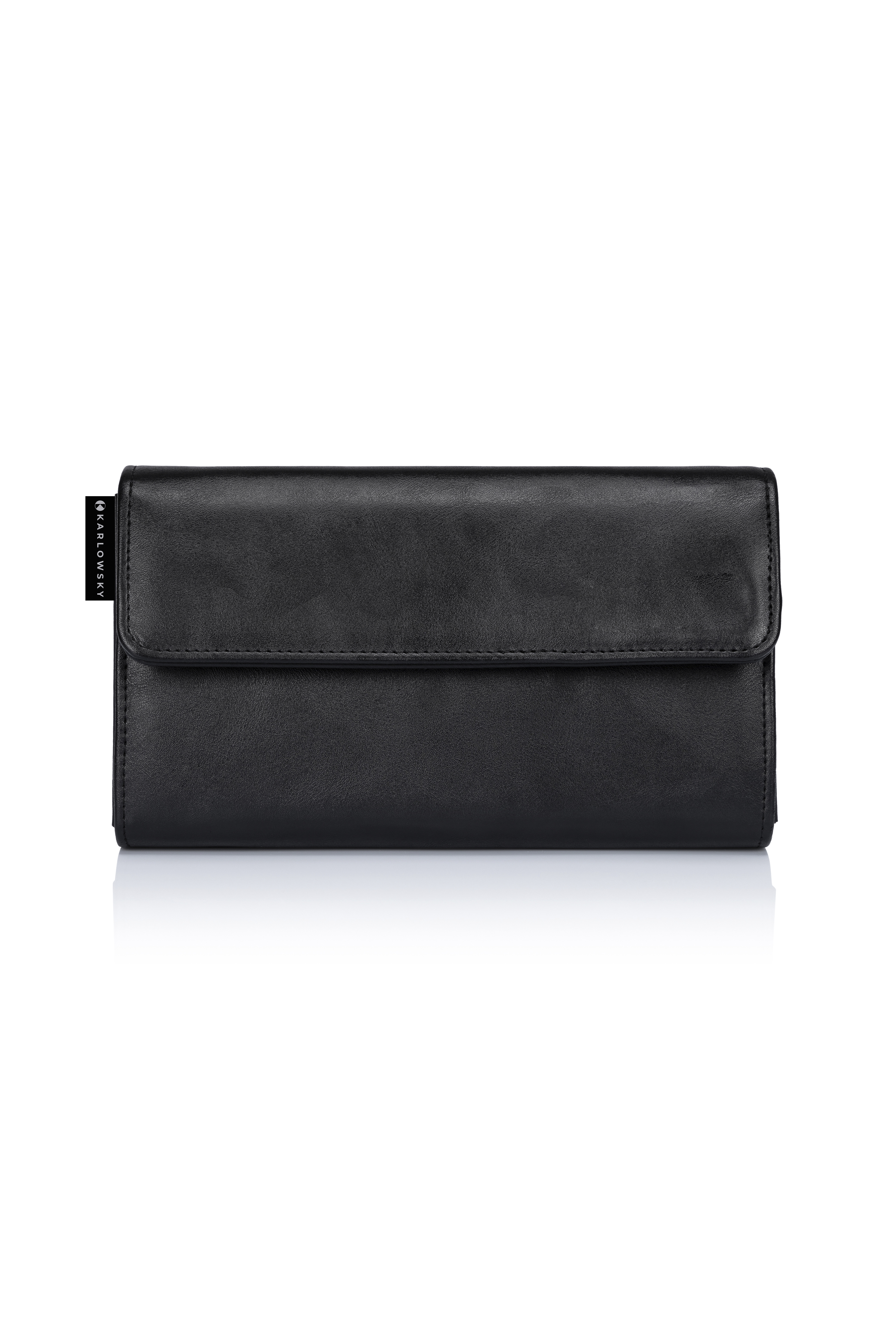 Karlowsky | Waiter´s Wallet with Press Stud - black (cca pantone 419c), 19 x 11,5 cm
