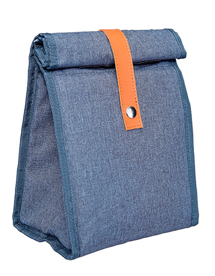 L-merch | Lunch-Cooler Bag "Journey" - grey melange, 22 x 14 x 26 cm