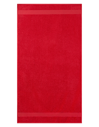 L-merch | Beach Towel - red, 180 x 100 cm