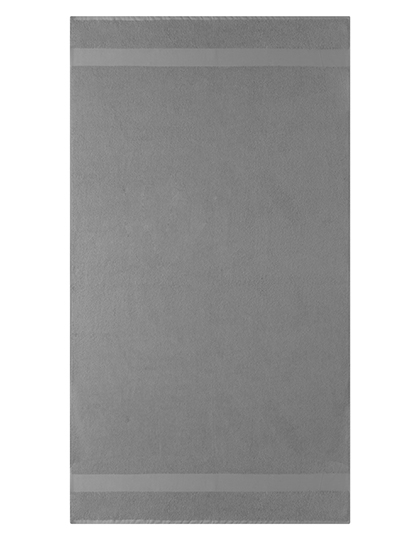 L-merch | Beach Towel - grey, 180 x 100 cm
