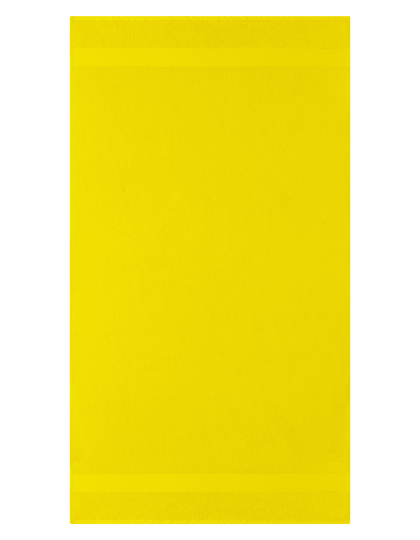 L-merch | Beach Towel - yellow, 180 x 100 cm