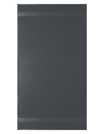 L-merch | Beach Towel - dark grey, 180 x 100 cm