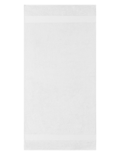 L-merch | Shower Towel - white, 140 x 70 cm