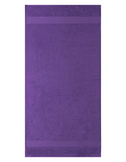 L-merch | Shower Towel - purple, 140 x 70 cm