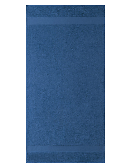 L-merch | Shower Towel - navy, 140 x 70 cm