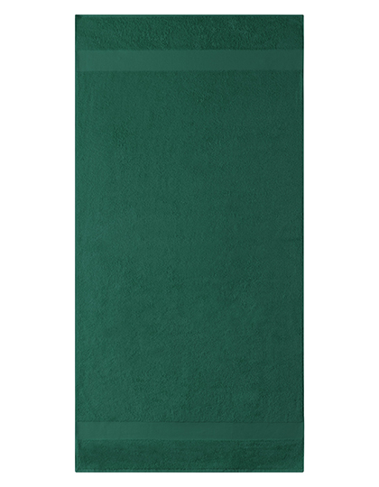 L-merch | Shower Towel - bottle green, 140 x 70 cm