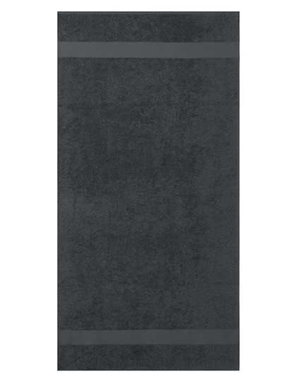 L-merch | Shower Towel - dark grey, 140 x 70 cm