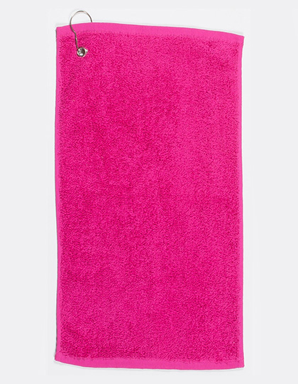 Towel City | Luxury Golf Towel - fuchsia, 30 x 50 cm