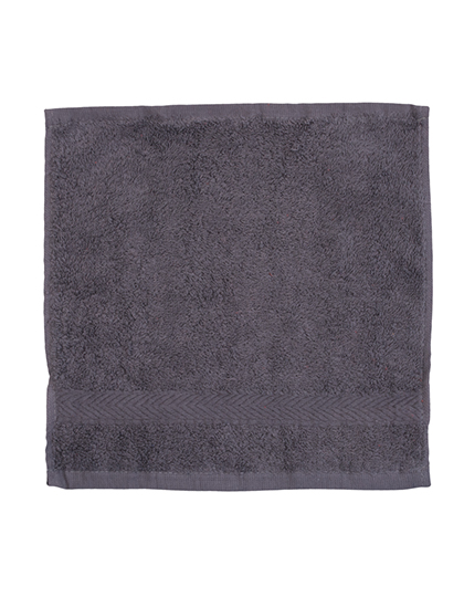 Towel City | Luxury Face Cloth - steel grey, 30 x 30 cm