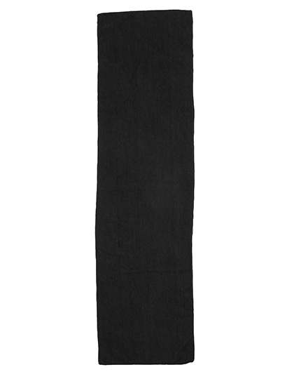 Towel City | Microfibre Sports Towel - black, 30 x 110 cm