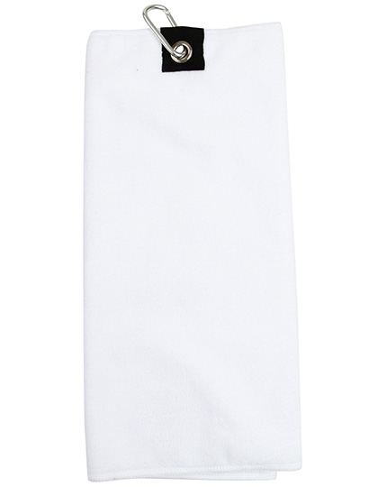 Towel City | Microfibre Golf Towel - white, 40 x 55 cm