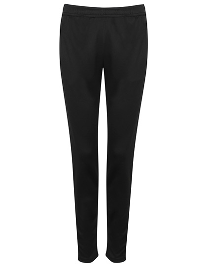 Tombo | Ladies´ Slim Leg Training Pants - black,