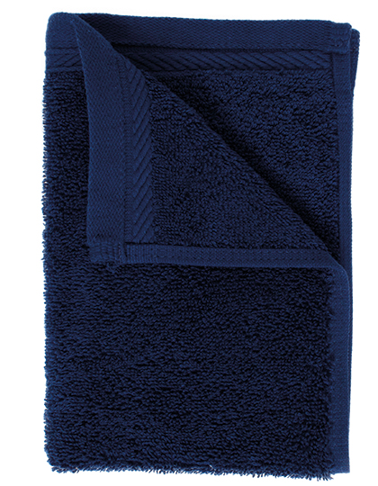The One Towelling® | Organic Guest Towel - navy blue, 30 x 50 cm