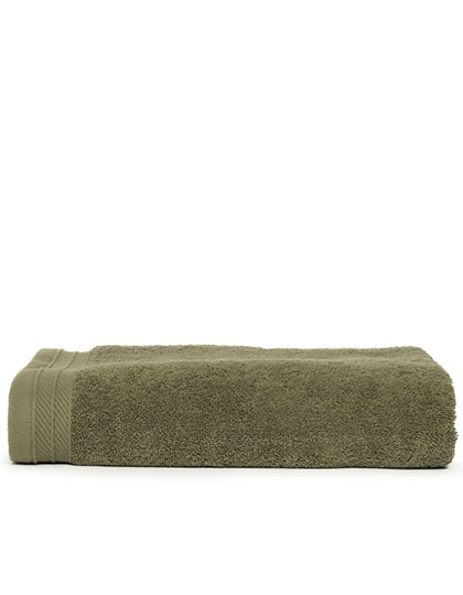 The One Towelling® | Organic Bath Towel - olive green, 70 x 140 cm