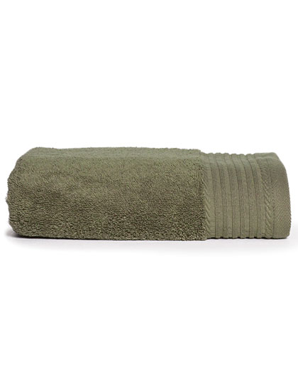 The One Towelling® | Deluxe Towel 50 - olive green, 50 x 100 cm