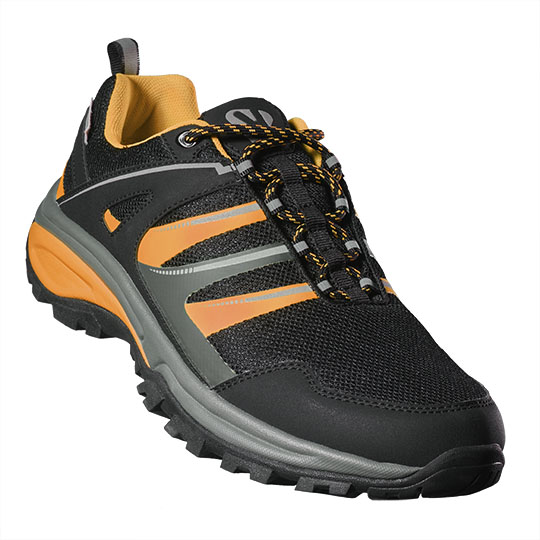 Roly Footwear | Trekking Shoe Marc - black 02 / fluor orange 223,