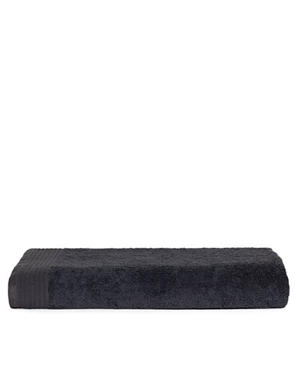 The One Towelling® | Classic Beach Towel - anthracite, 100 x 180 cm