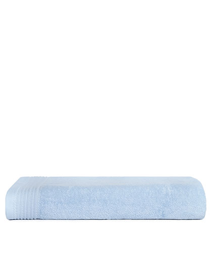 The One Towelling® | Classic Beach Towel - light blue, 100 x 180 cm
