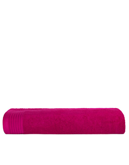 The One Towelling® | Classic Beach Towel - magenta, 100 x 180 cm