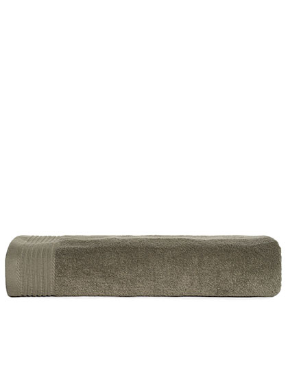 The One Towelling® | Classic Beach Towel - olive green, 100 x 180 cm
