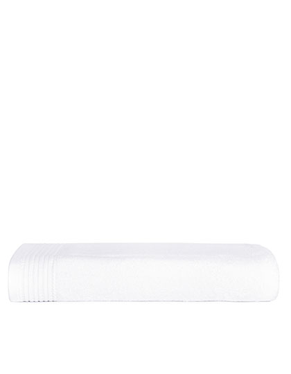 The One Towelling® | Classic Beach Towel - white, 100 x 180 cm