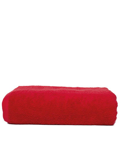 The One Towelling® | Super Size Towel - red, 100 x 210 cm