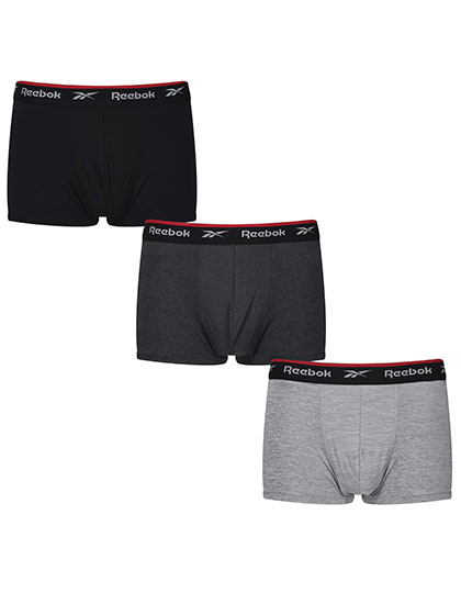 Reebok | Men´s Short Sports Trunk - Redgrave (3 Pair Pack)