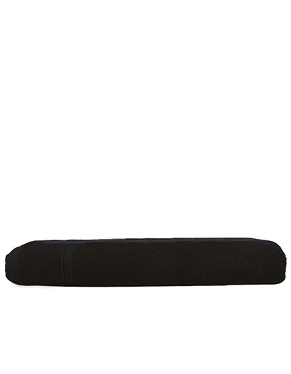 The One Towelling® | Classic Beach Towel - black, 100 x 180 cm