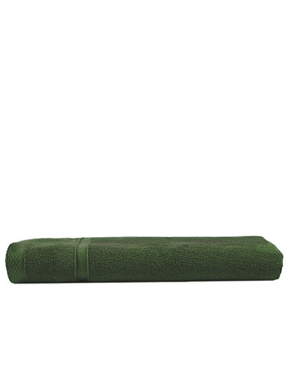 The One Towelling® | Classic Beach Towel - bottle green, 100 x 180 cm
